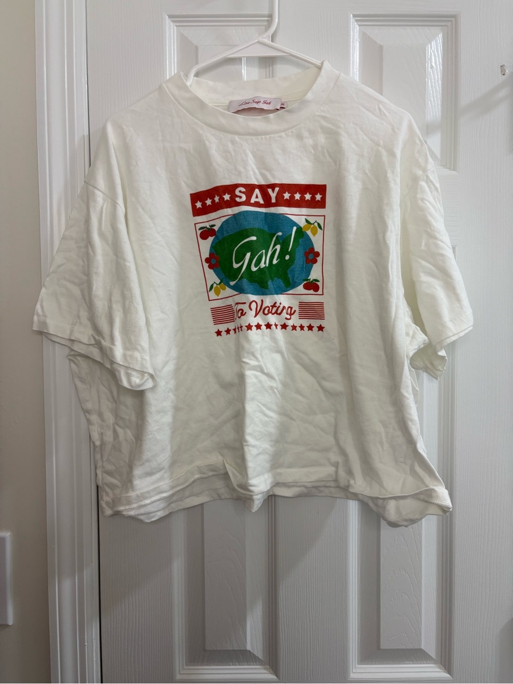 Lisa Says Gah! Say Gah to Voting t-shirt